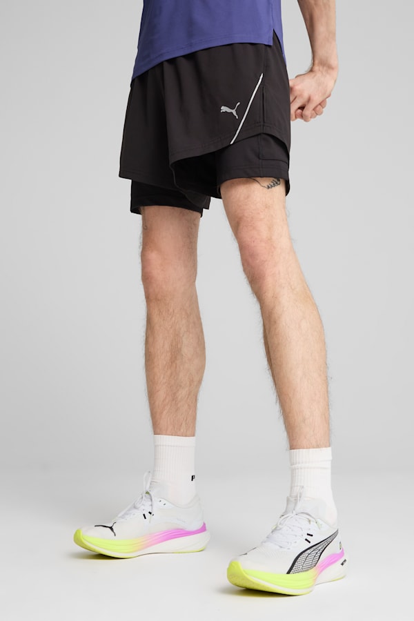 ULTRAWEAVE 2-in-1 5" Running Shorts Men, PUMA Black, extralarge